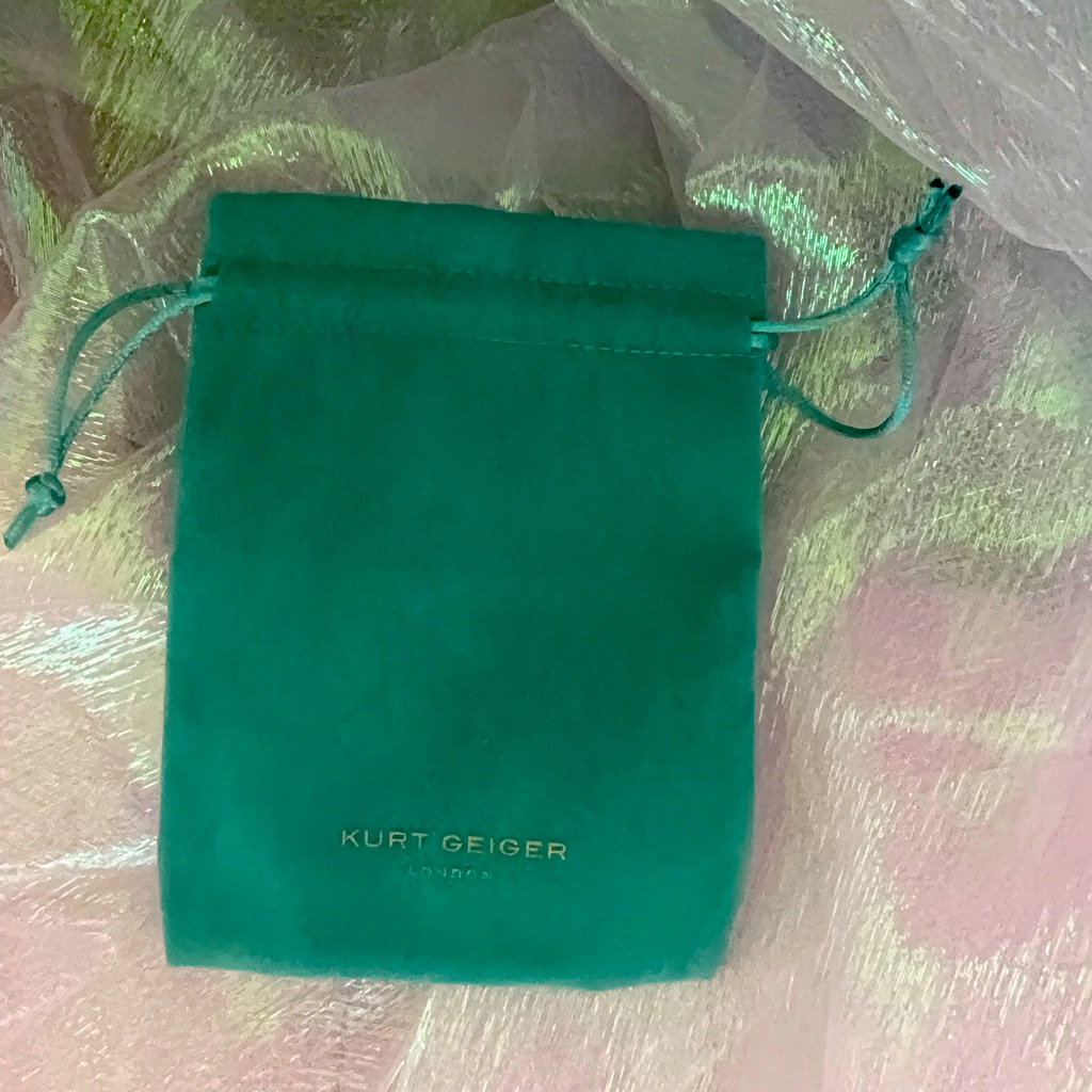 New! Kurt Geiger Jewelry Duster Bag
